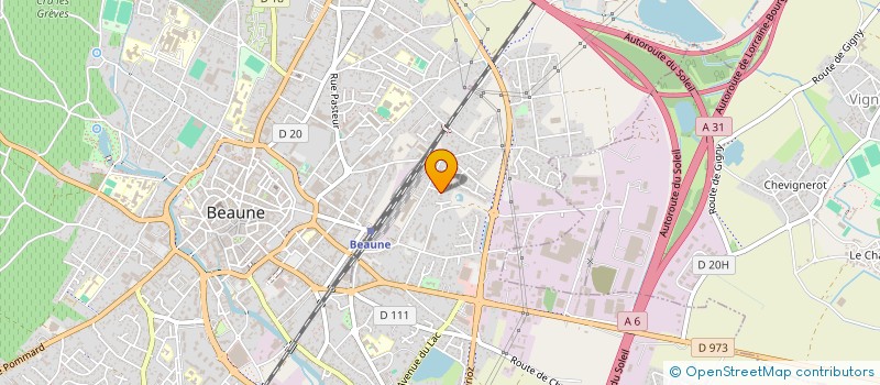 localisation de l'entreprise 522 046 424  à BEAUNE