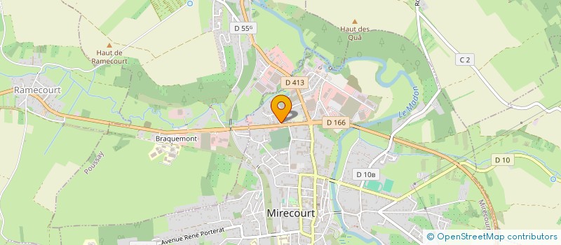 localisation de l'entreprise 522 077 601   MIRECOURT