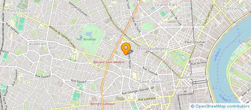 localisation de l'entreprise 522 082 072   BORDEAUX