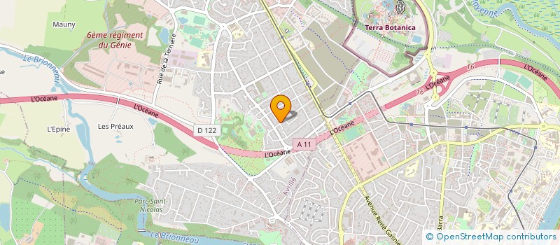 localisation de l'entreprise 522 082 098   AVRILLE