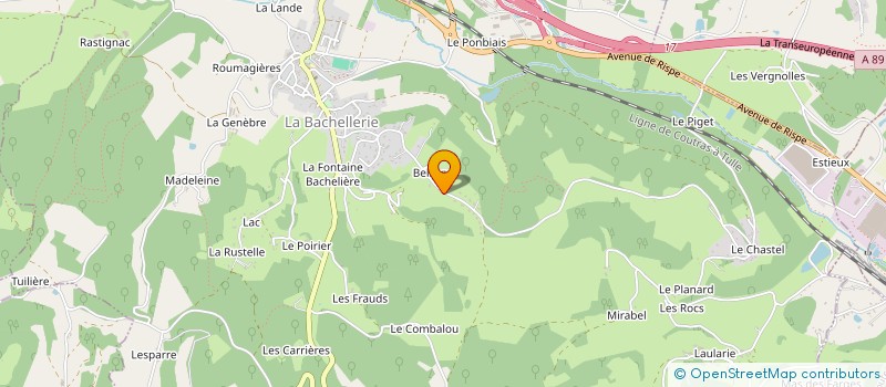 localisation de l'entreprise 522 090 430   LA BACHELLERIE