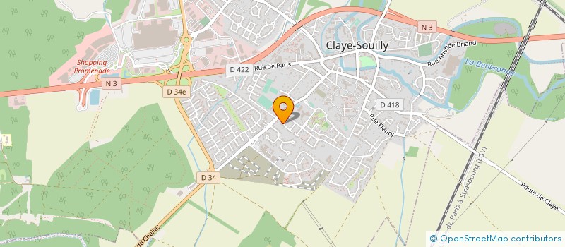 localisation de l'entreprise 522 096 742   CLAYE-SOUILLY