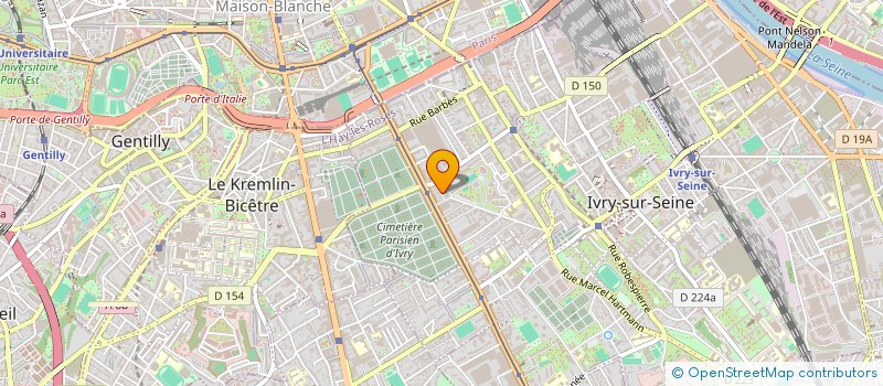 localisation de l'entreprise 522 112 291   IVRY-SUR-SEINE