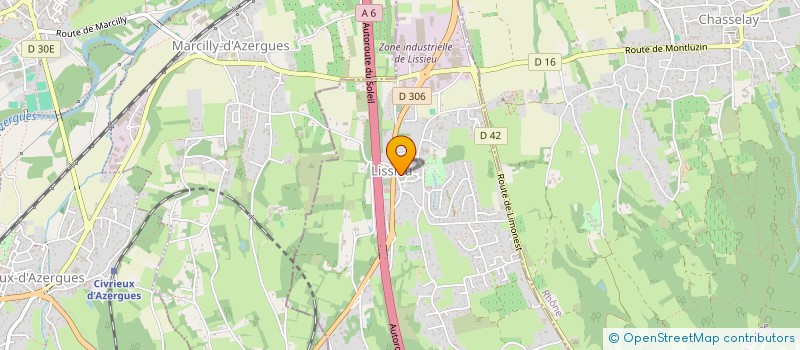 localisation de l'entreprise 522 112 887   LISSIEU