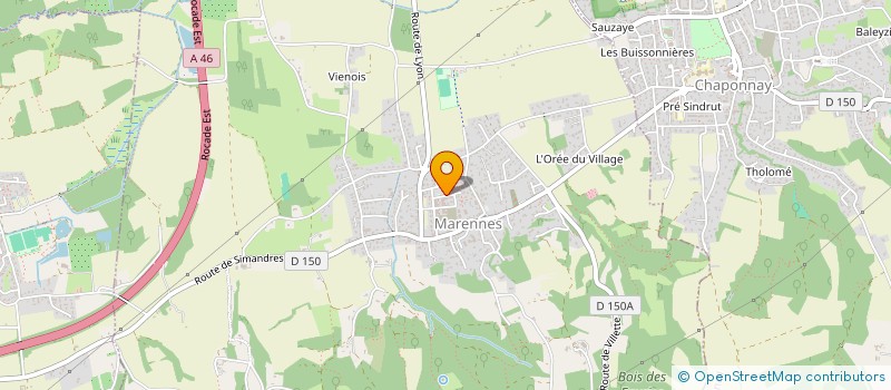 localisation de l'entreprise 522 121 367   MARENNES