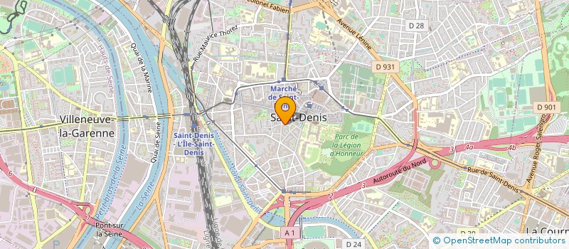localisation de l'entreprise 522 141 613 à SAINT-DENIS