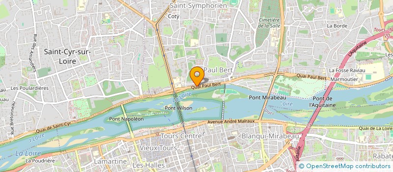 localisation de l'entreprise 522 143 155   TOURS