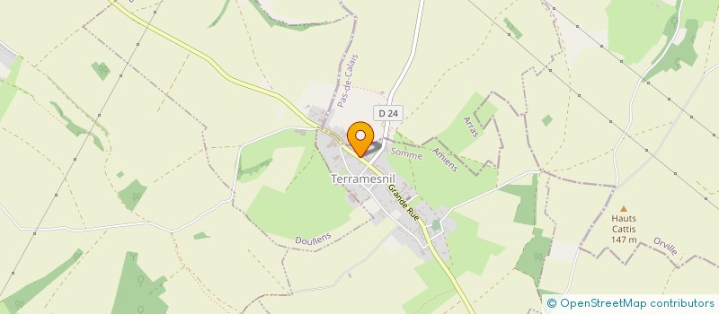 localisation de l'entreprise 522 144 435   TERRAMESNIL