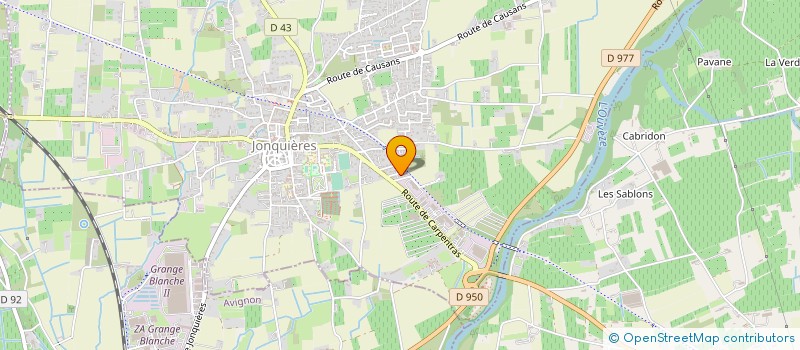 localisation de l'entreprise 522 147 370   JONQUIERES