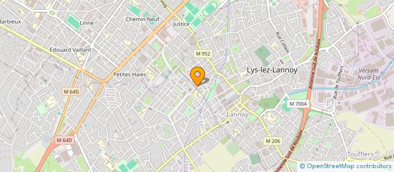 localisation de l'entreprise 522 172 378   WATTRELOS