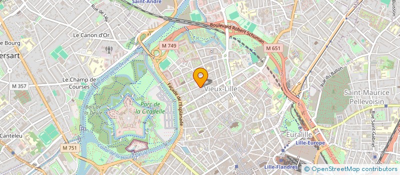 localisation de l'entreprise 522 191 188   LILLE