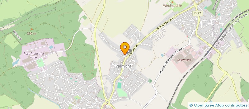 localisation de l'entreprise 522 195 486   VALMONT