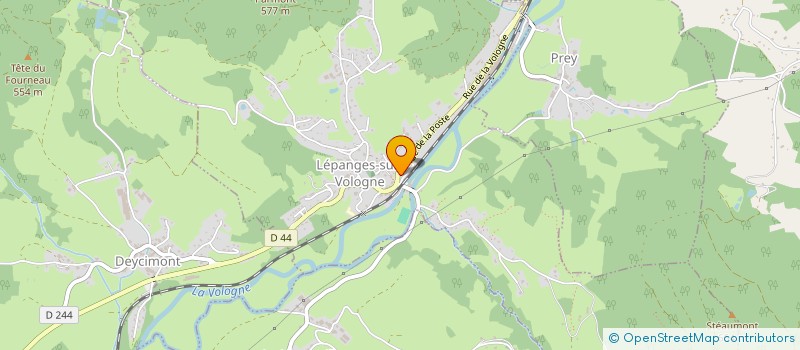 localisation de l'entreprise 522 232 206   FREMENIL