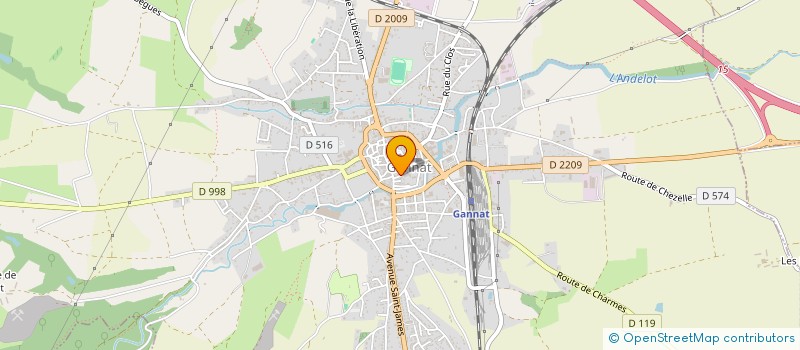 localisation de l'entreprise 522 234 624 à VICHY