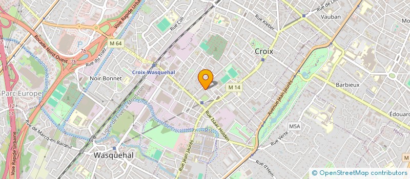 localisation de l'entreprise 522 247 725   CROIX