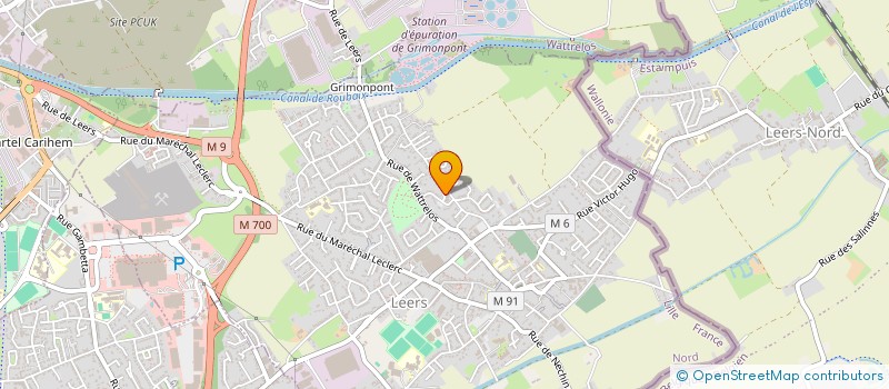 localisation de l'entreprise 522 247 931 à LINSELLES