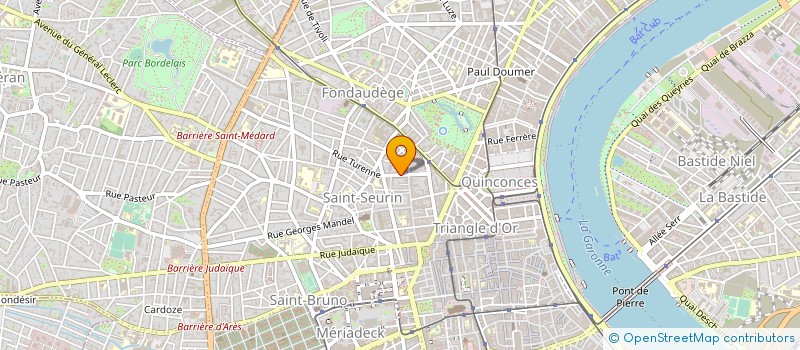 localisation de l'entreprise 522 262 609   BORDEAUX