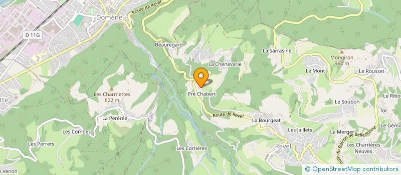 localisation de l'entreprise 522 263 094   REVEL