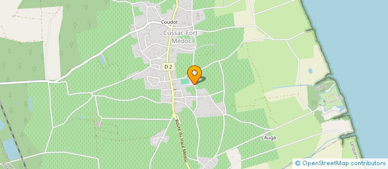 localisation de l'entreprise 522 317 478   CUSSAC-FORT-MEDOC