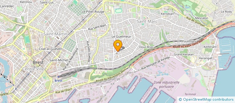 localisation de l'entreprise 522 334 085  à BREST