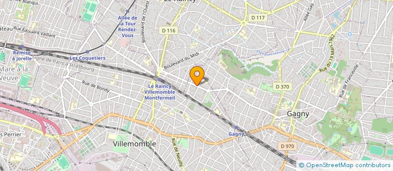 localisation de l'entreprise 522 336 650 à LES PAVILLONS-SOUS-BOIS