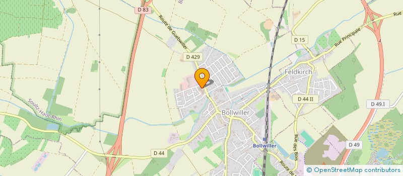 localisation de l'entreprise 522 350 438   HESINGUE