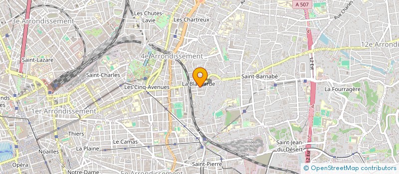 localisation de l'entreprise 522 351 675 à MARSEILLE
