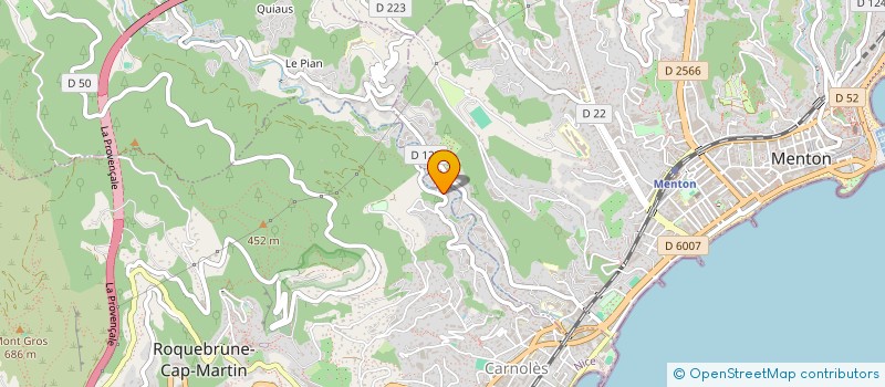 localisation de l'entreprise 522 374 198   ROQUEBRUNE-CAP-MARTIN