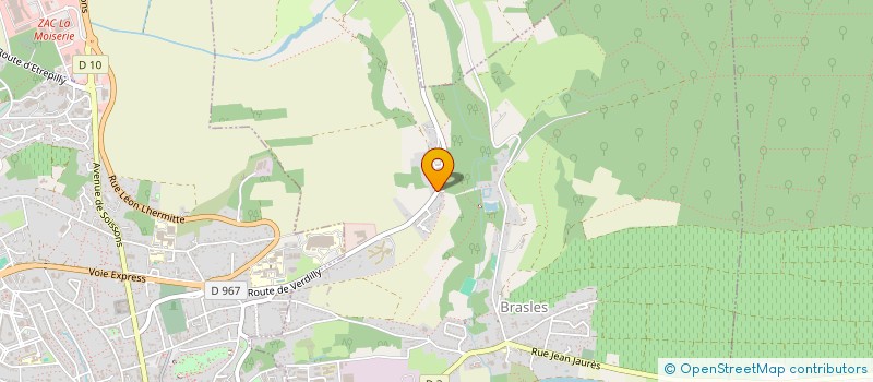 localisation de l'entreprise 522 377 118   CLION