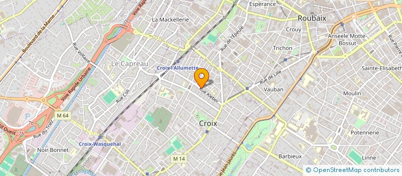 localisation de l'entreprise 522 402 692   CROIX