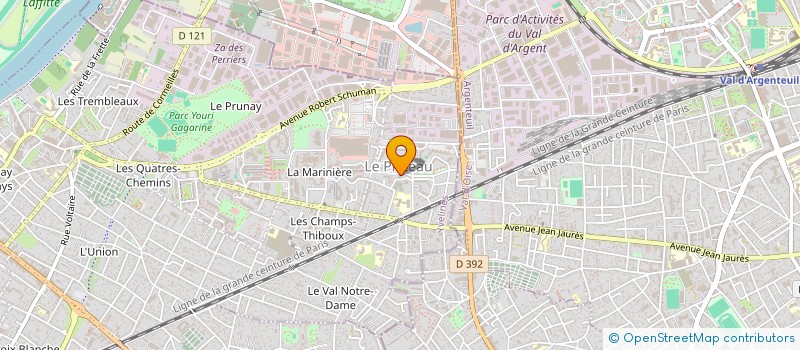 localisation de l'entreprise 522 414 226   HOUILLES