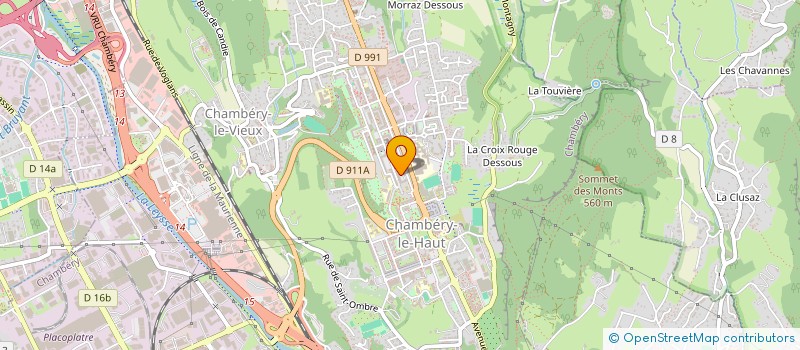 localisation de l'entreprise 522 431 089   CHAMBERY