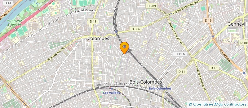 localisation de l'entreprise 522 431 899   COLOMBES