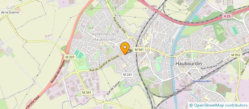 localisation de l'entreprise 522 439 199 à LA CHAPELLE-D'ARMENTIERES