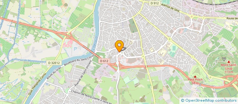 localisation de l'entreprise 522 439 447   AGDE