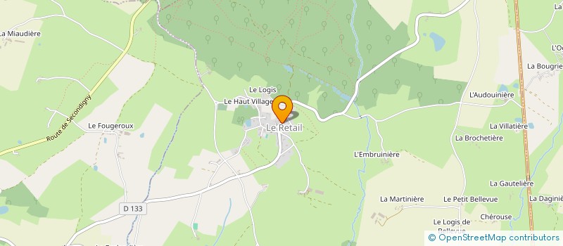 localisation de l'entreprise 522 450 238   LE RETAIL