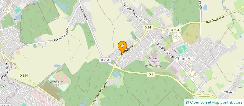 localisation de l'entreprise 522 491 968   THUMERIES