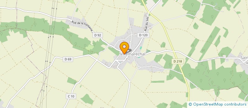 localisation de l'entreprise 522 501 873   VILLEMARECHAL