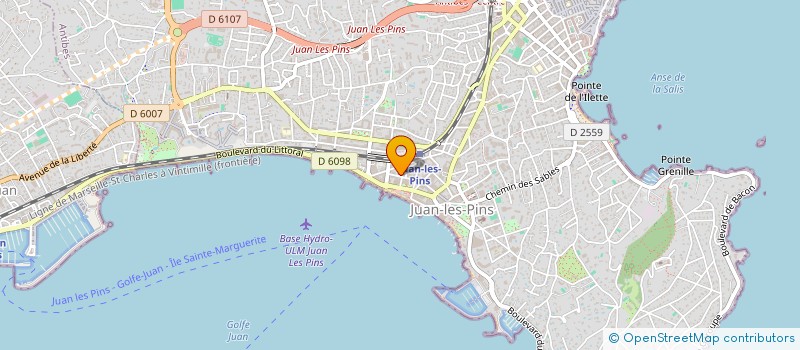 localisation de l'entreprise 522 519 354 à ANTIBES