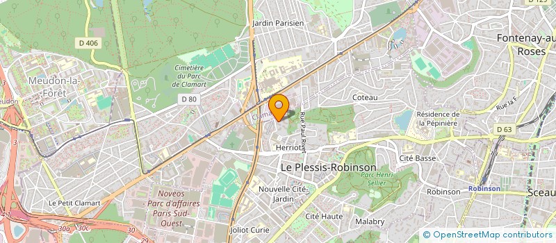 localisation de l'entreprise 522 528 348 à SCEAUX