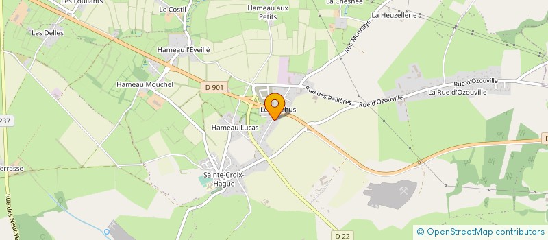 localisation de l'entreprise 522 528 389   LA HAGUE