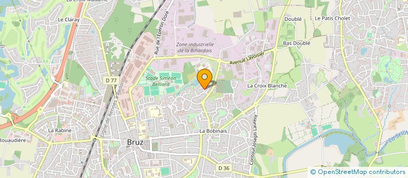 localisation de l'entreprise 522 556 646   RENNES