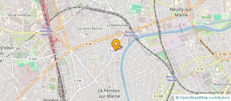 localisation de l'entreprise 522 557 354   CALUIRE-ET-CUIRE