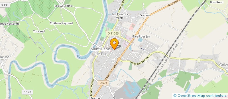 localisation de l'entreprise 522 576 149   SAINT-DENIS-DE-PILE