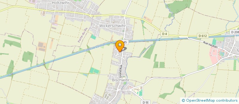 localisation de l'entreprise 522 628 692   BISCHWIHR