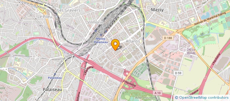 localisation de l'entreprise 522 633 635 à ANTONY