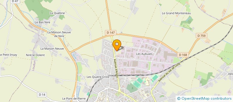 localisation de l'entreprise 522 643 899   BEUXES