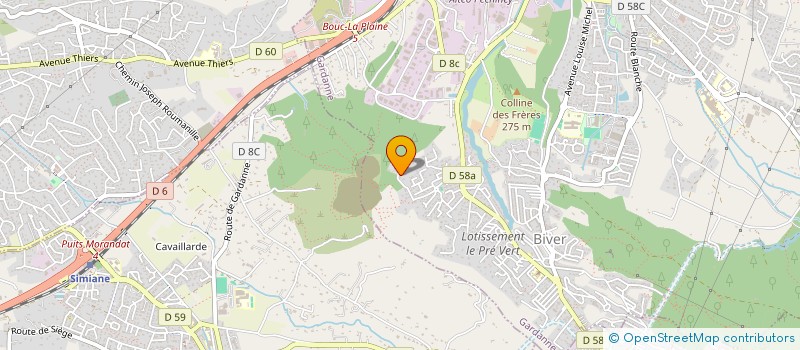 localisation de l'entreprise 522 651 082 à GARDANNE