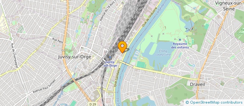 localisation de l'entreprise 522 652 478 à DRAVEIL