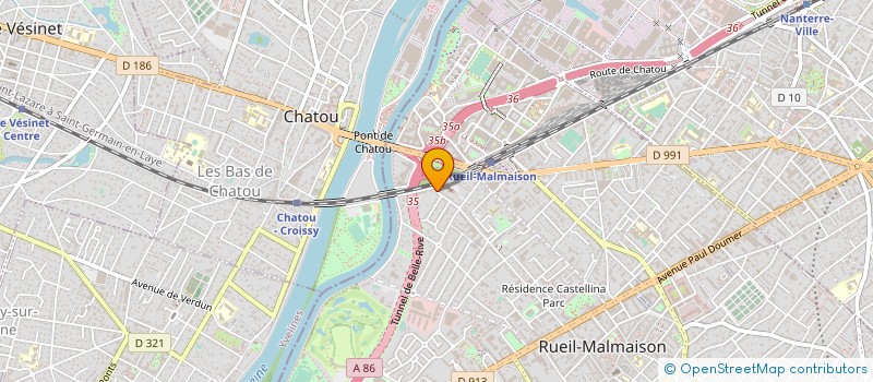 localisation de l'entreprise 522 655 695  à RUEIL-MALMAISON